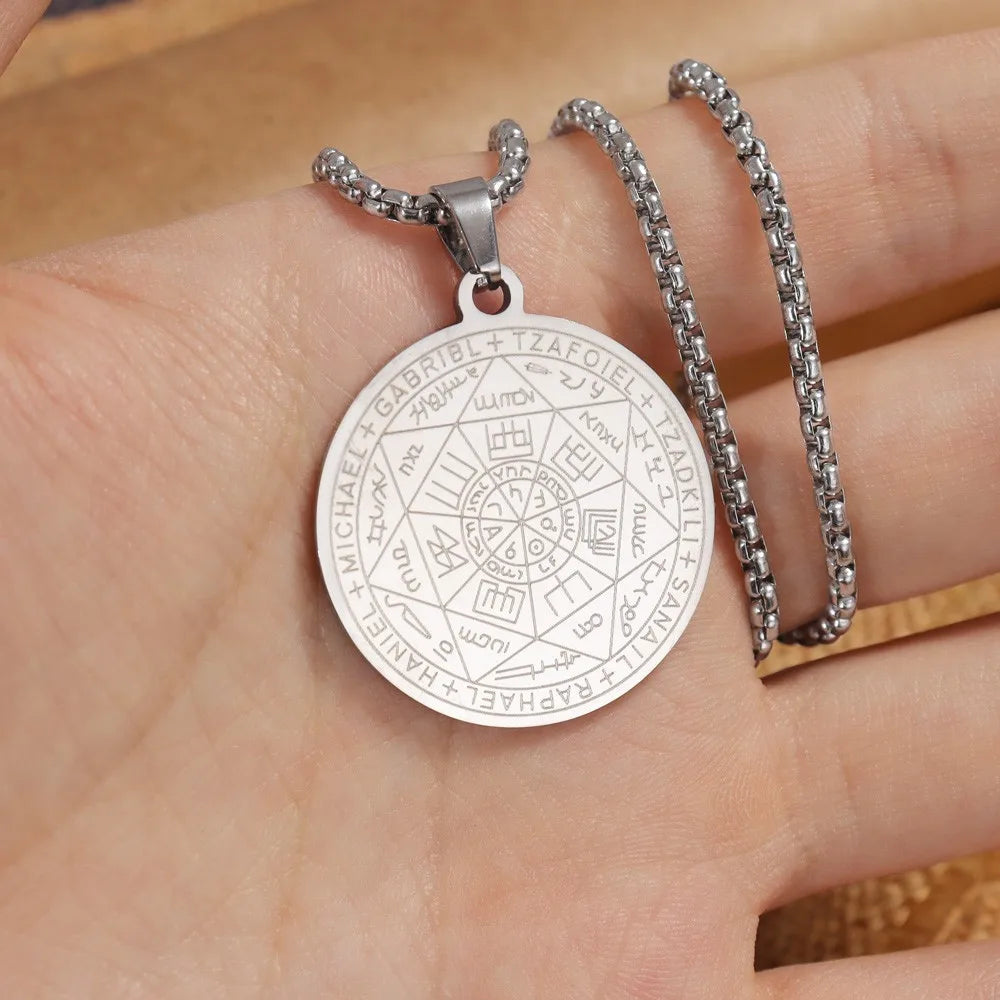 Sello de los 7 Arcángeles + Medalla de San Benito