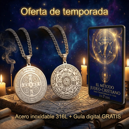 Sello de los 7 Arcángeles + Medalla de San Benito