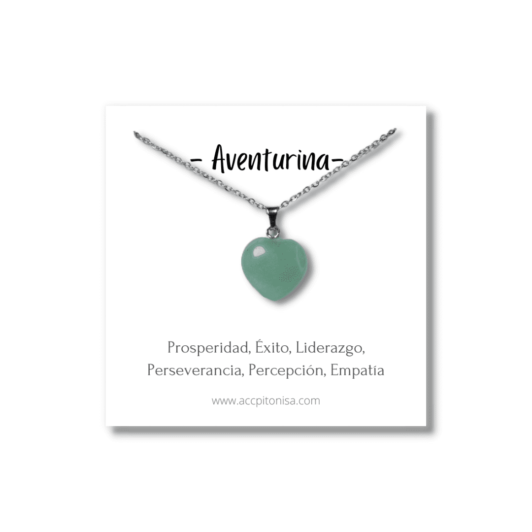 Corazón P Aventurina