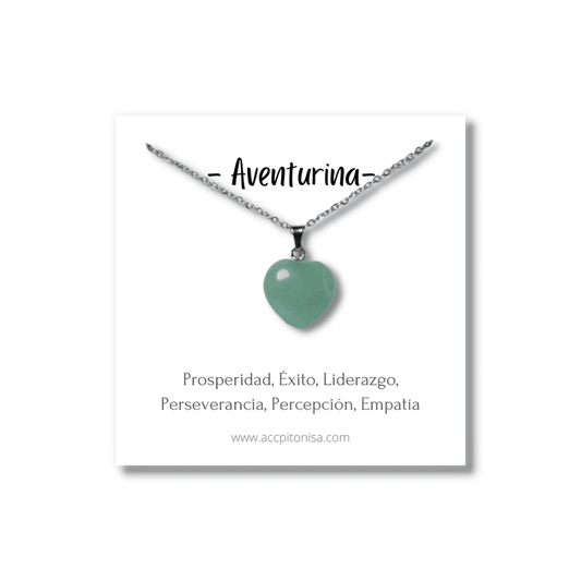 Corazón P Aventurina