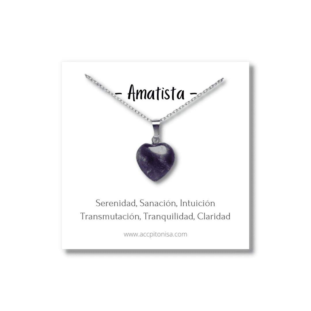 Corazón P Amatista