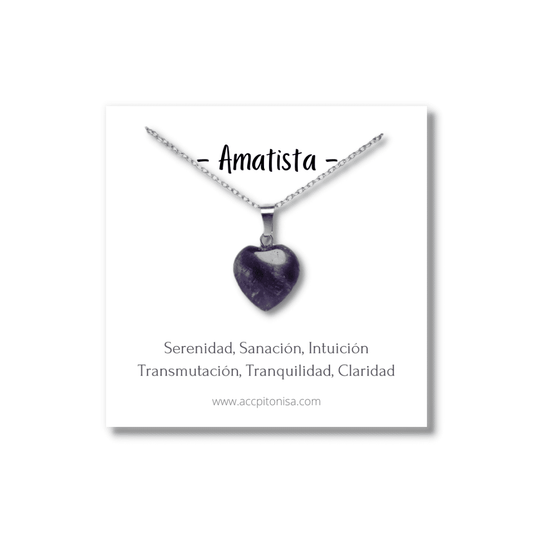 Corazón P Amatista